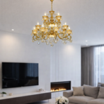 ANTIQUE 9871/12 ARM CHANDELIER