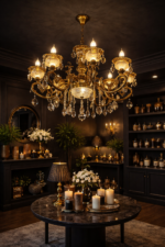 ANTIQUE 9871/8 ARM CHANDELIER - Image 2